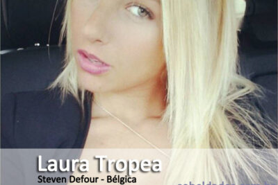 Musas da copa - Laura tropea Steven defour - belgica