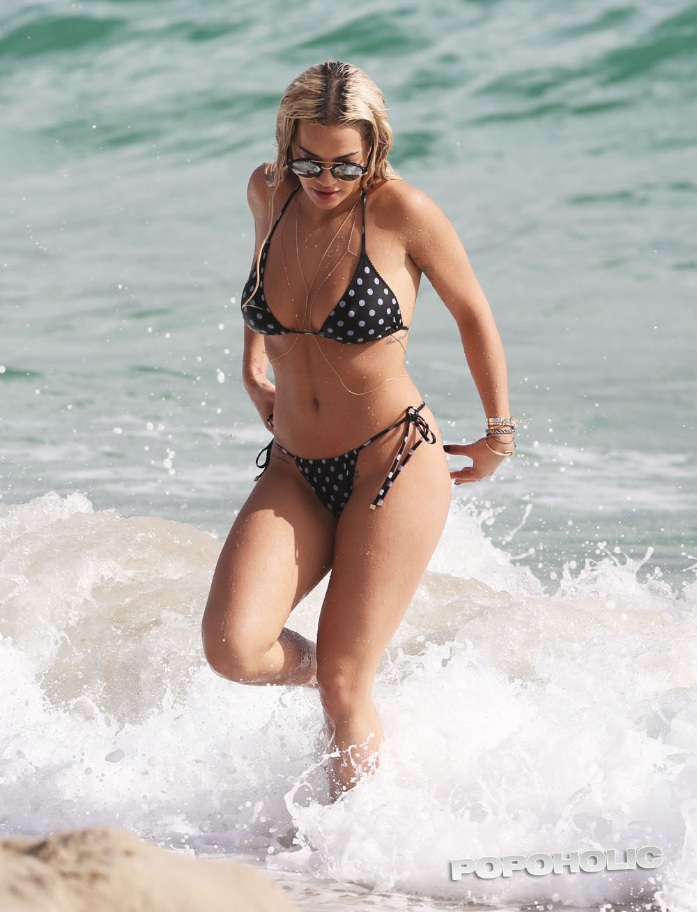 Rita Ora Shows Off Her Bikini Body In Miami