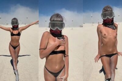 Railey Reid estava no Burning Man